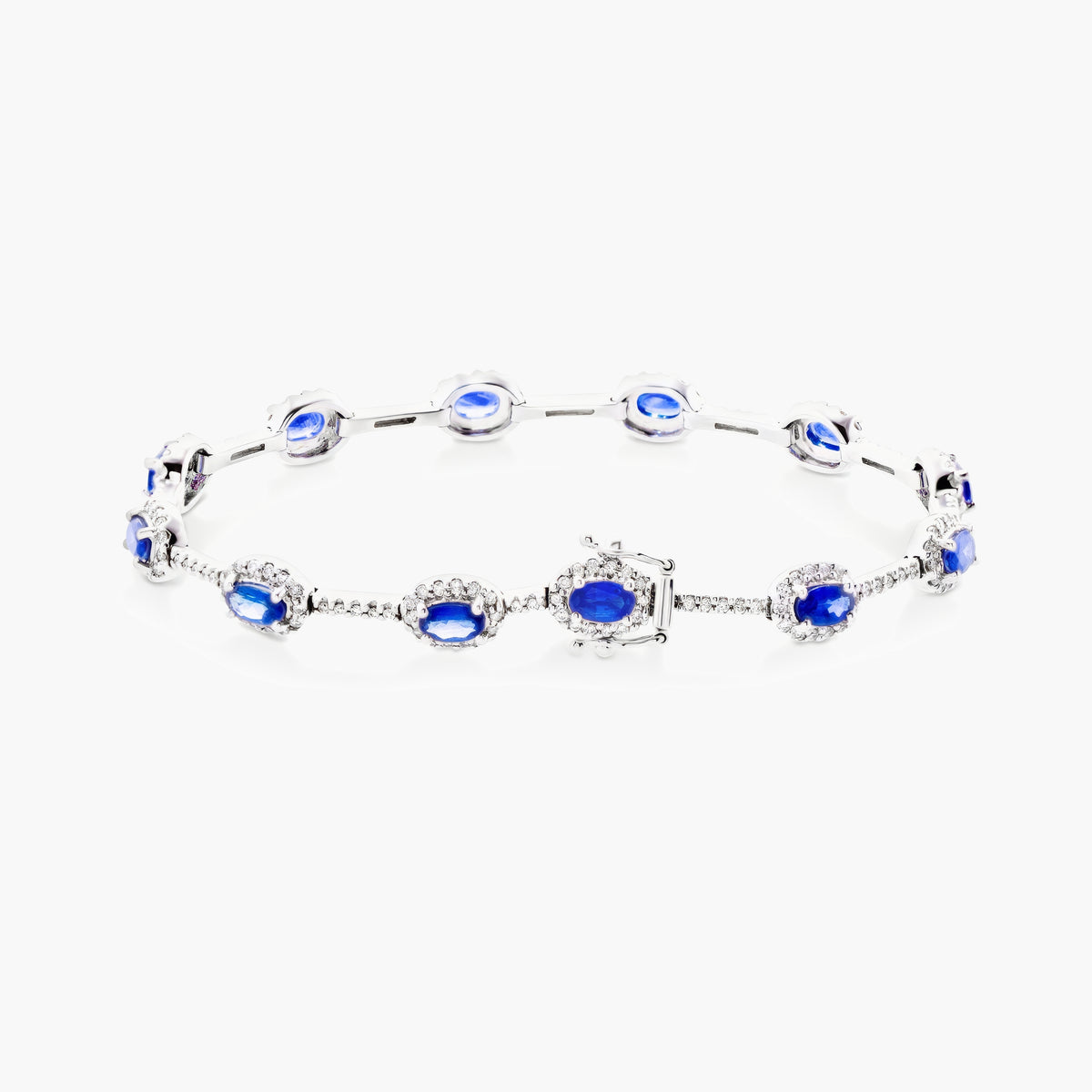 Sapphire & diamond bracelet