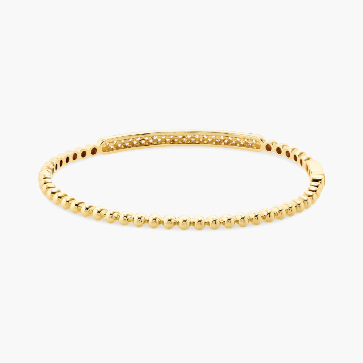 Diamond Pave bar bangle 1