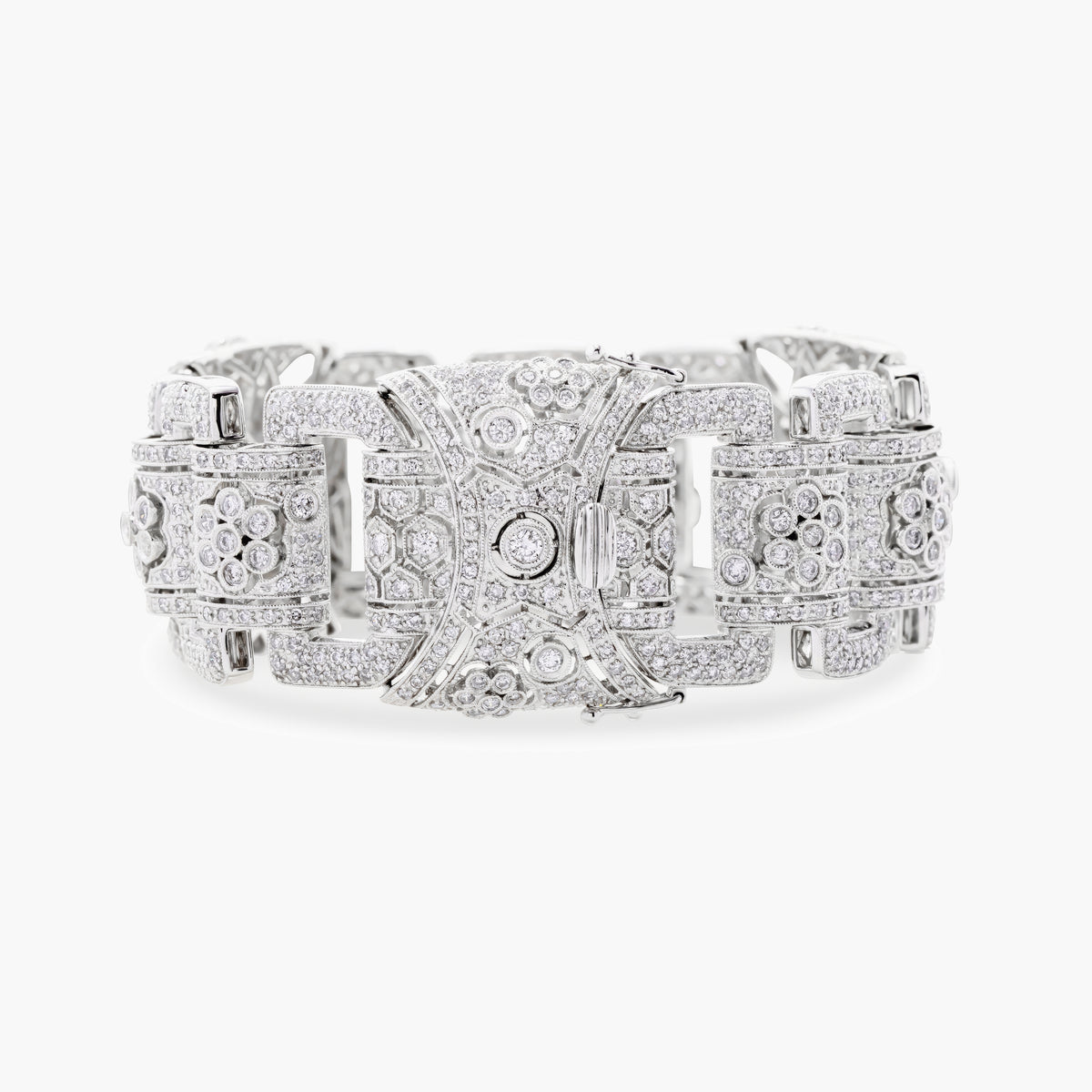 Art Deco-Style Diamond Bracelet