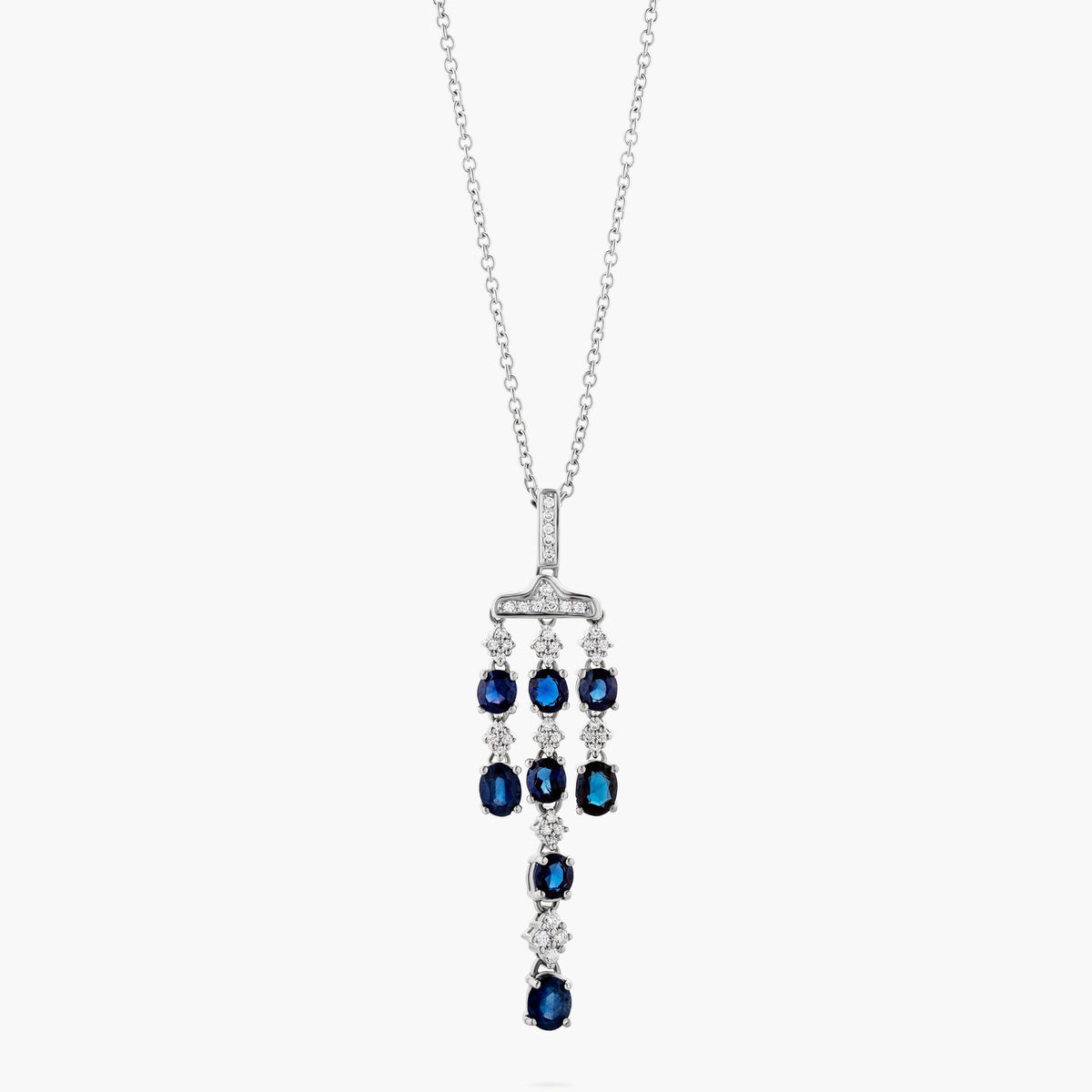 Sapphire and Diamond Pendant