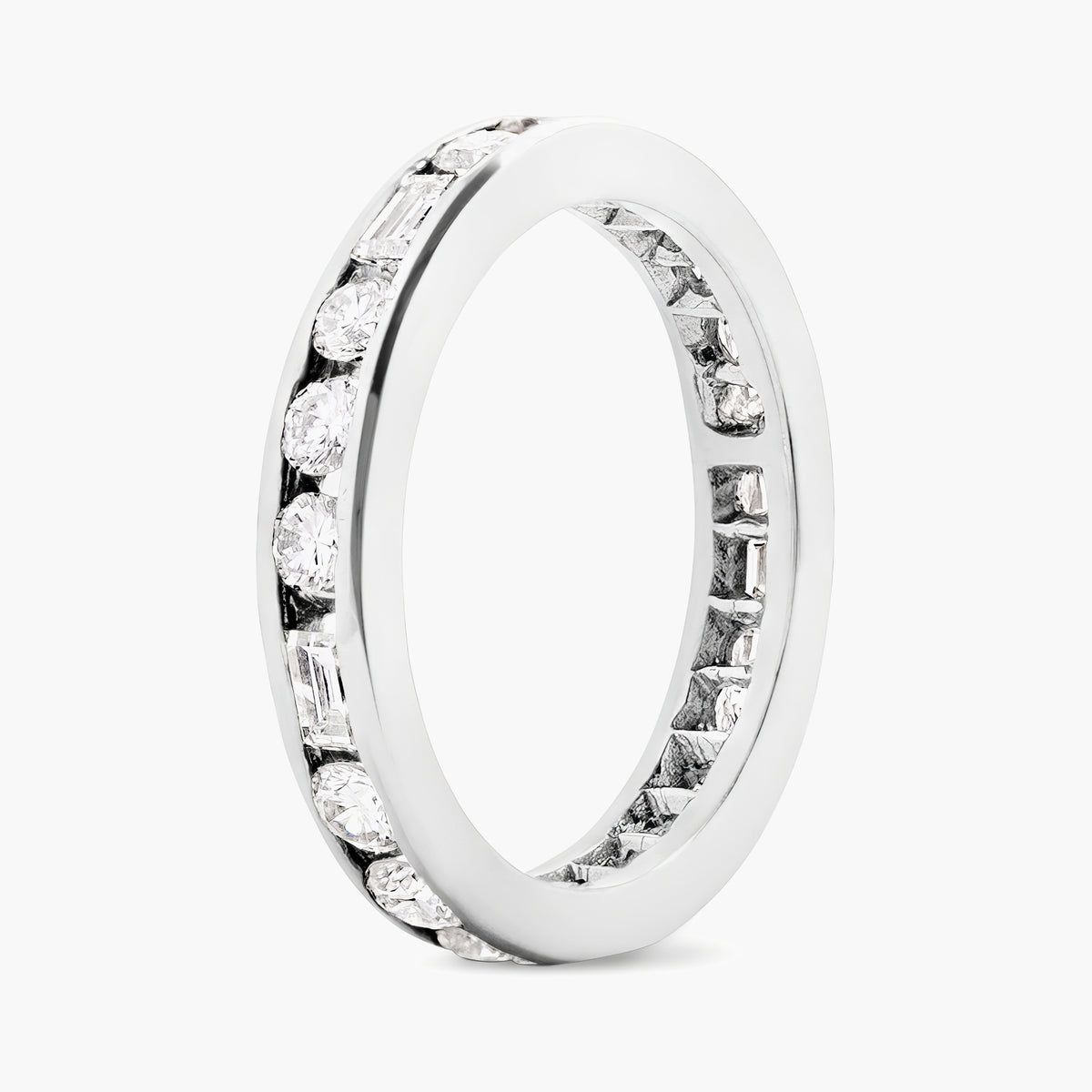 Baguette + RBC Eternity Band