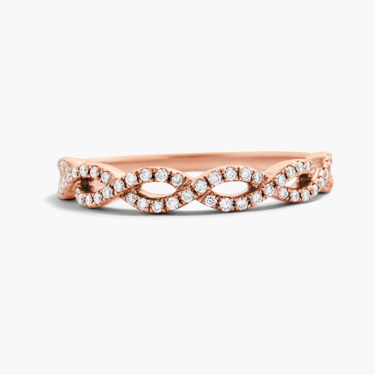 Fancy half eternity band