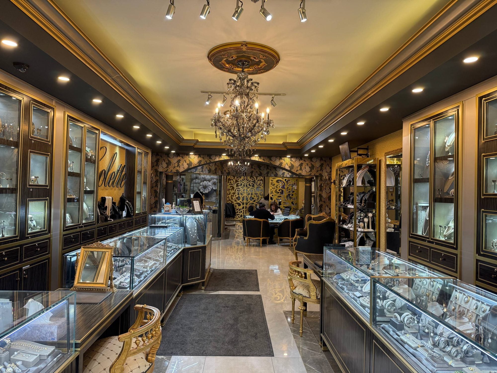 inside the store